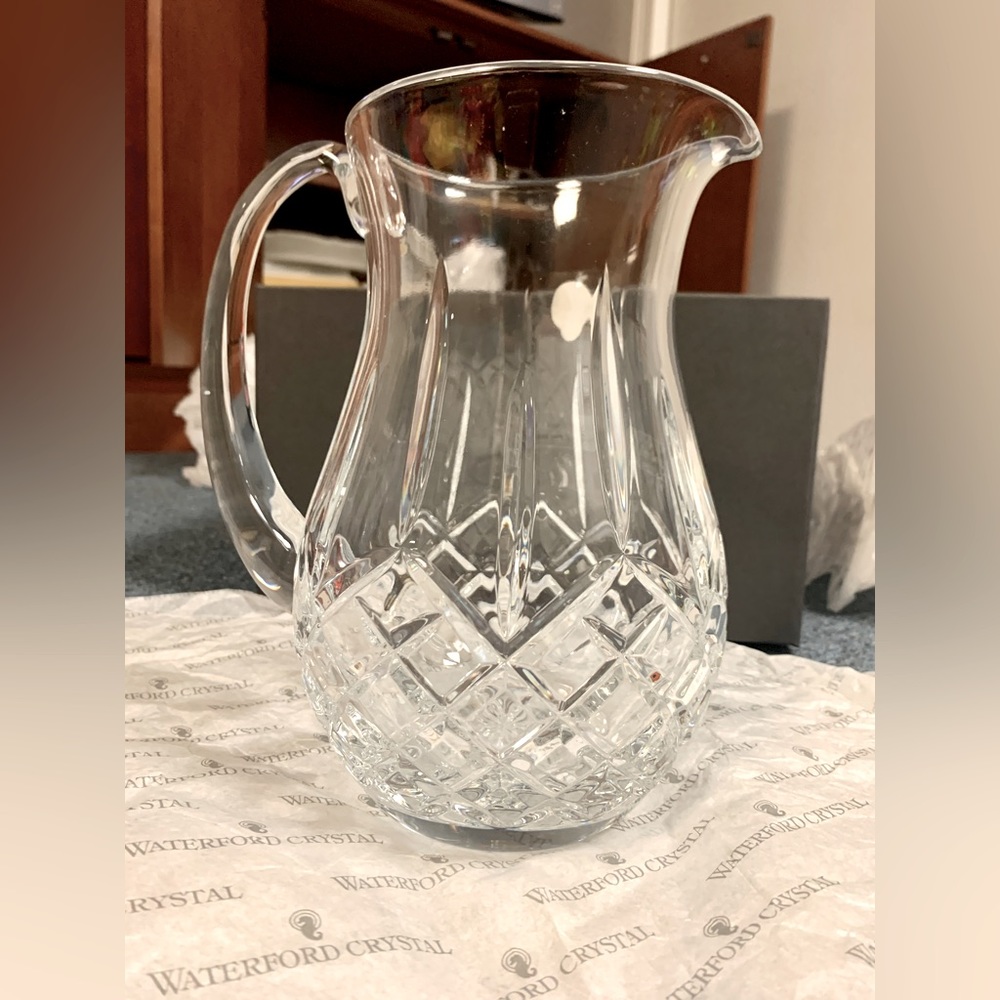 Waterford Crystal Lismore Pitcher New in Box